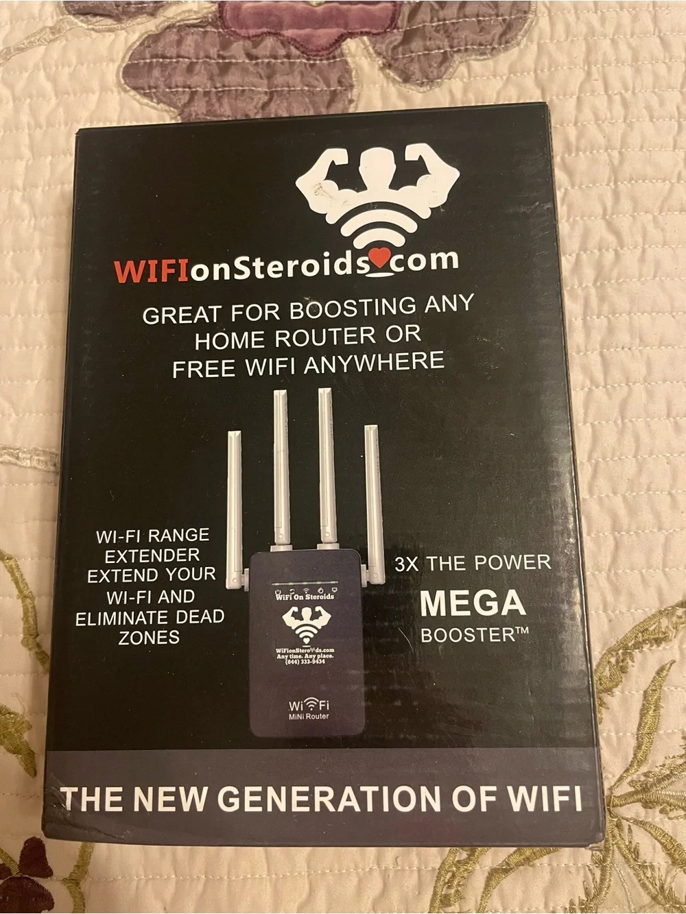 WiFi On Steroids Mega Booster Wi-Fi Range Extender
